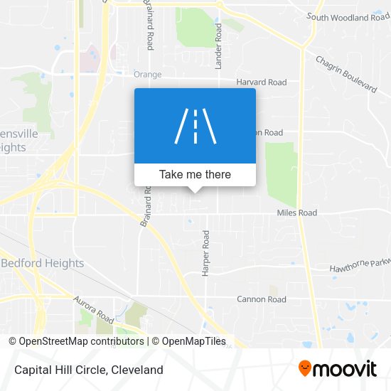 Capital Hill Circle map