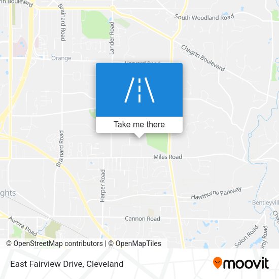 Mapa de East Fairview Drive