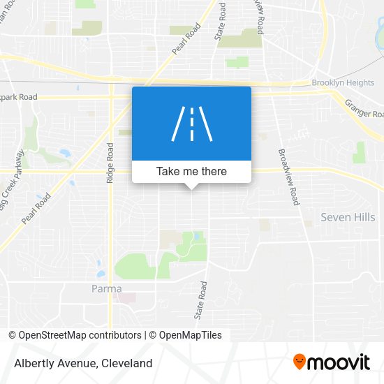 Mapa de Albertly Avenue