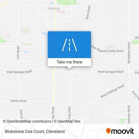 Bickstone Coe Court map