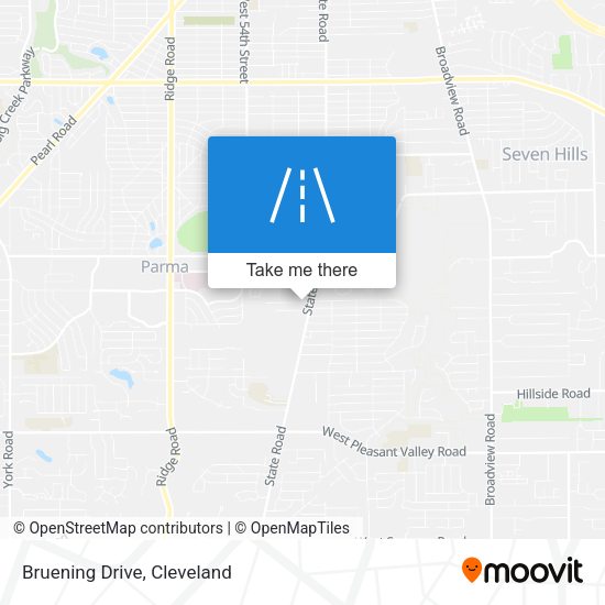 Mapa de Bruening Drive