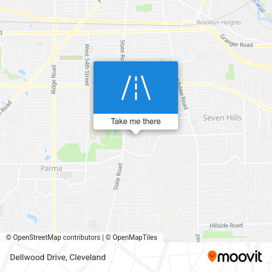 Mapa de Dellwood Drive