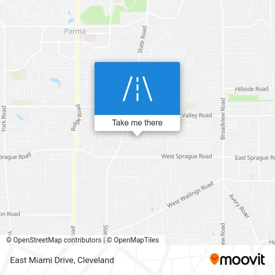 Mapa de East Miami Drive