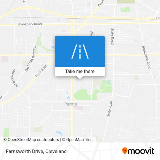 Farnsworth Drive map