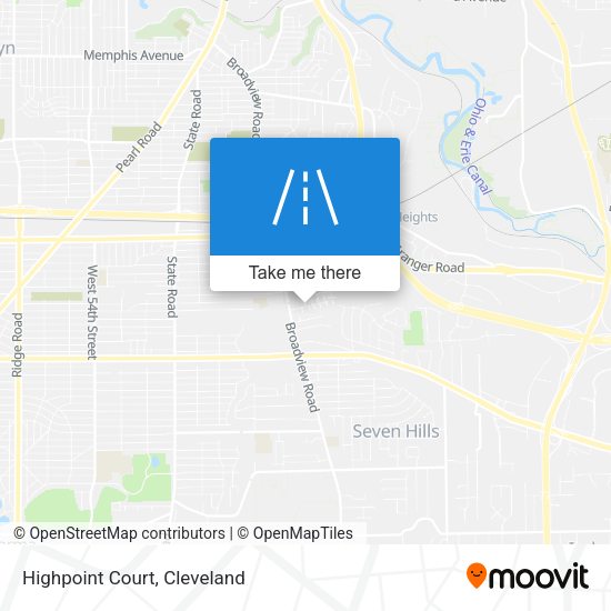Mapa de Highpoint Court