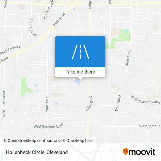 Hollenbeck Circle map