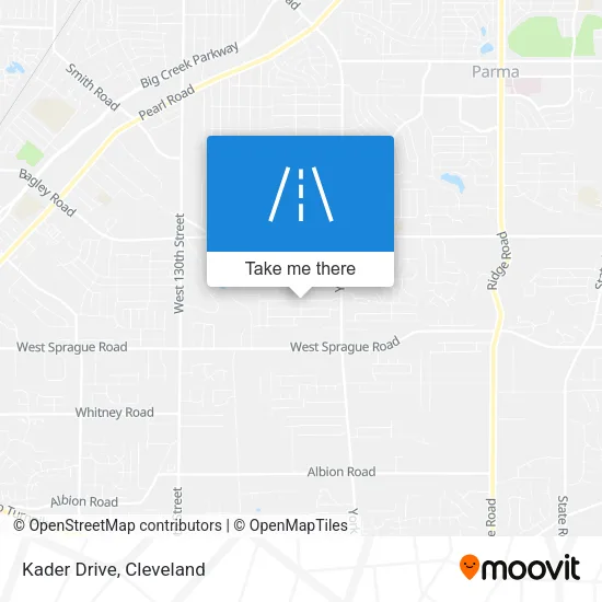 Mapa de Kader Drive