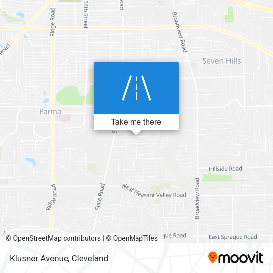 Mapa de Klusner Avenue