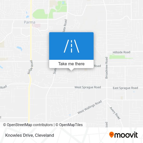 Mapa de Knowles Drive