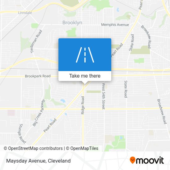 Mapa de Maysday Avenue