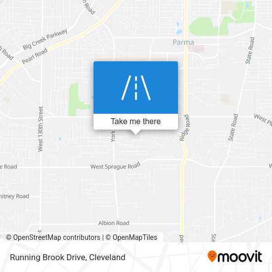 Running Brook Drive map