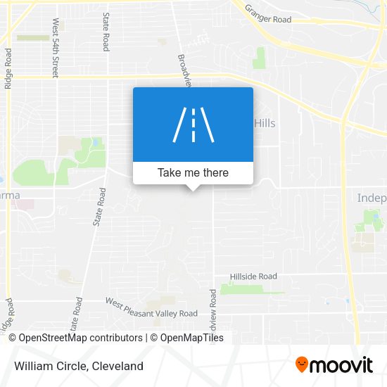 Mapa de William Circle