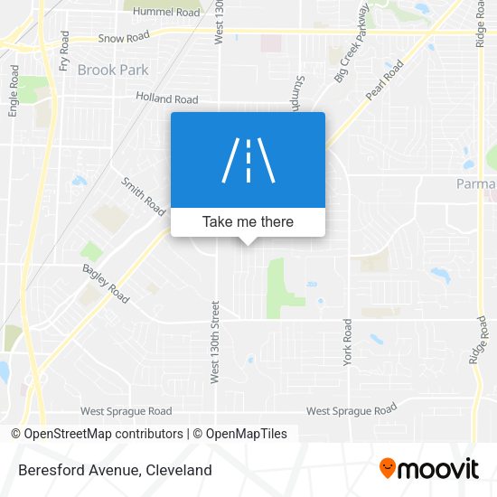 Mapa de Beresford Avenue