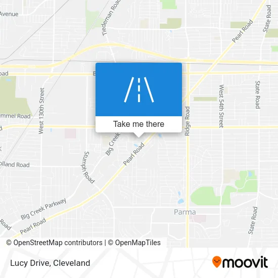Lucy Drive map