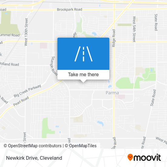 Newkirk Drive map