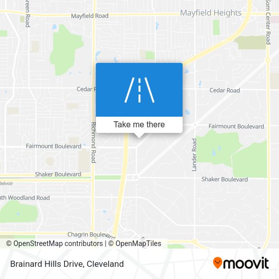 Mapa de Brainard Hills Drive
