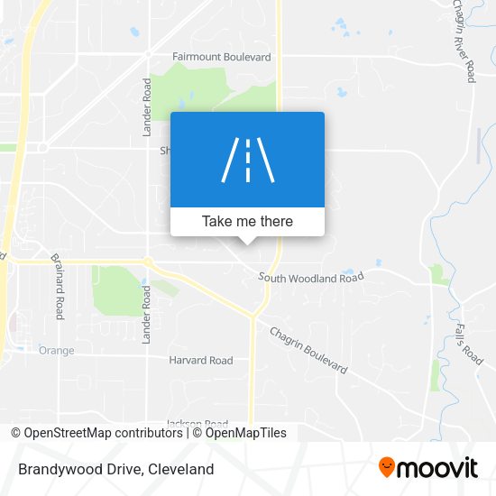 Mapa de Brandywood Drive