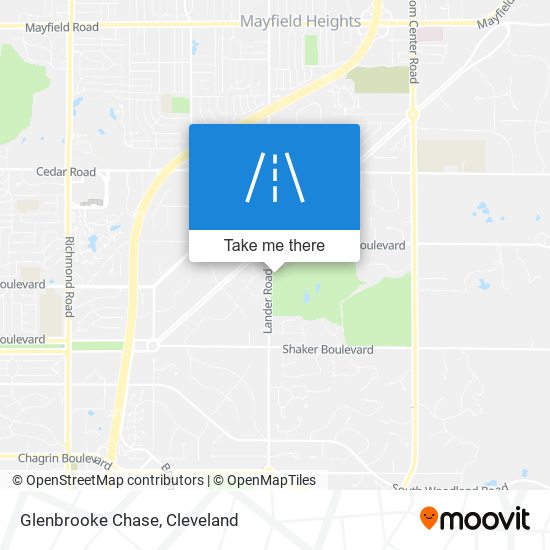 Glenbrooke Chase map