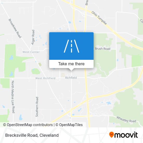 Mapa de Brecksville Road