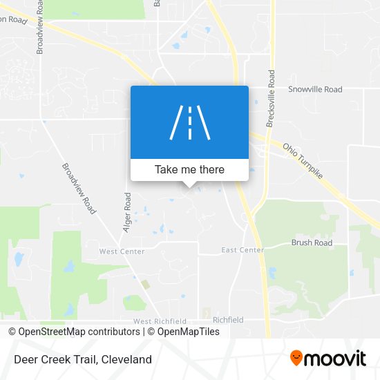 Mapa de Deer Creek Trail