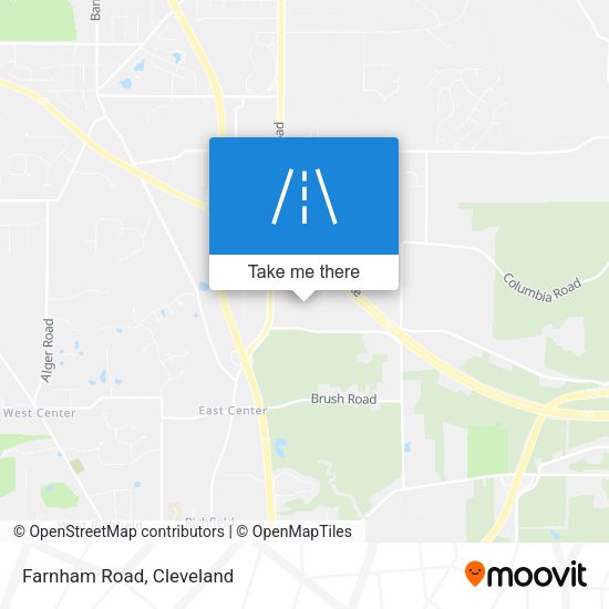 Mapa de Farnham Road