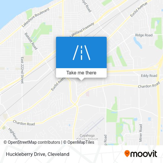 Mapa de Huckleberry Drive