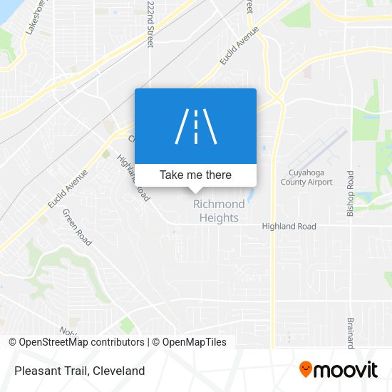 Pleasant Trail map