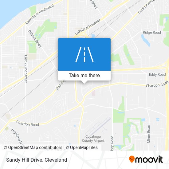 Mapa de Sandy Hill Drive