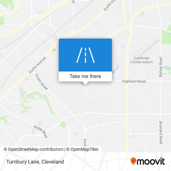 Turnbury Lane map