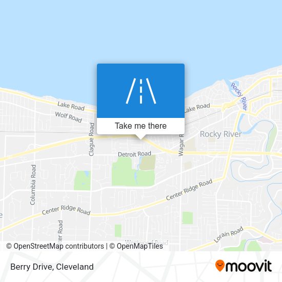 Mapa de Berry Drive