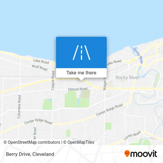 Berry Drive map