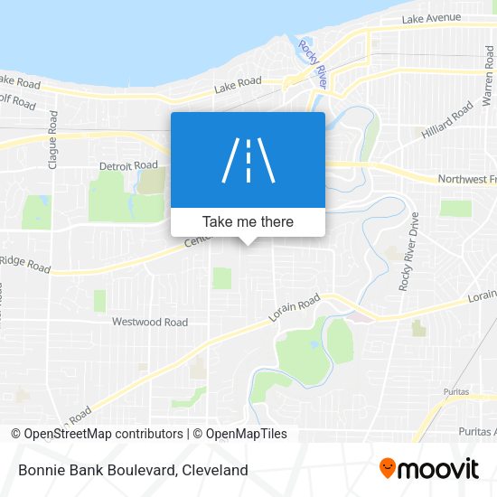 Mapa de Bonnie Bank Boulevard