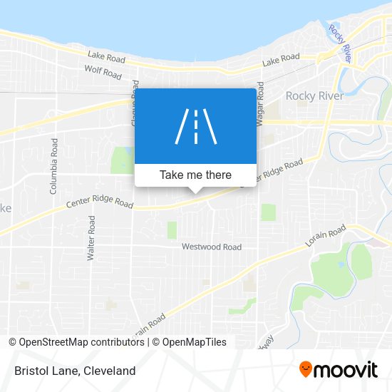 Mapa de Bristol Lane