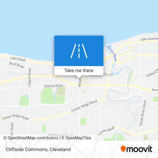 Cliffside Commons map