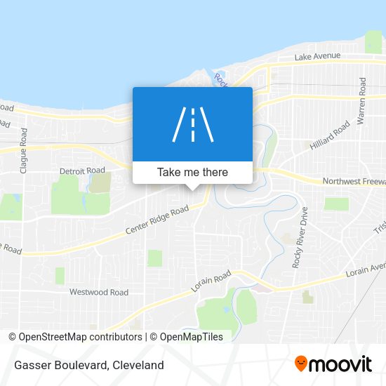 Mapa de Gasser Boulevard