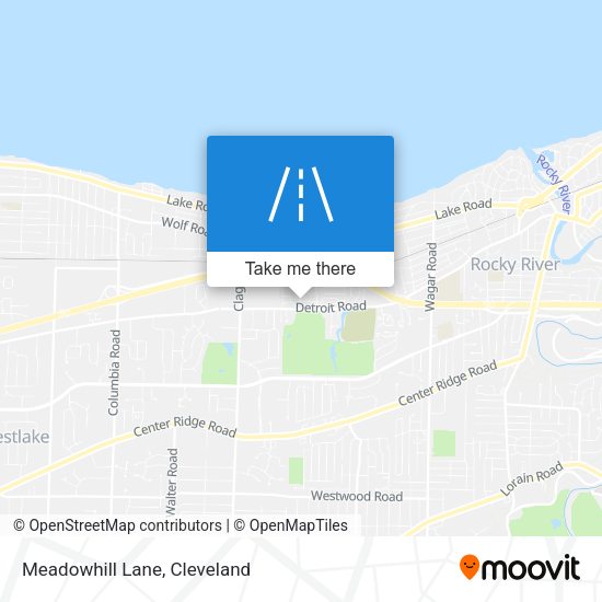 Mapa de Meadowhill Lane