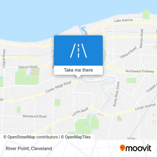 River Point map