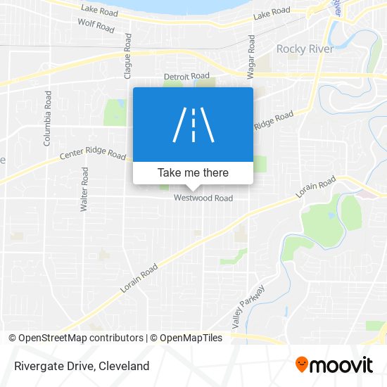 Rivergate Drive map