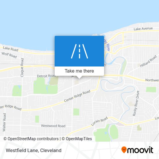 Mapa de Westfield Lane