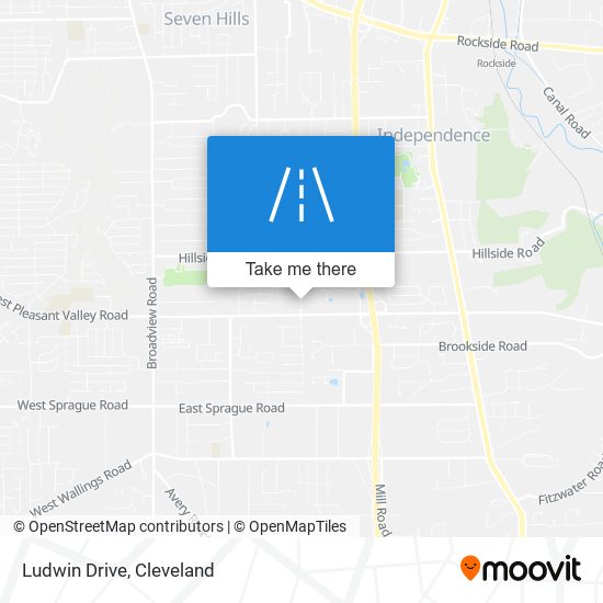 Ludwin Drive map