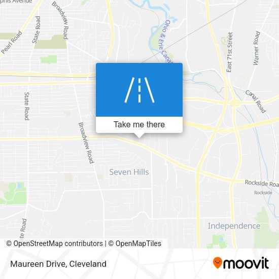 Maureen Drive map