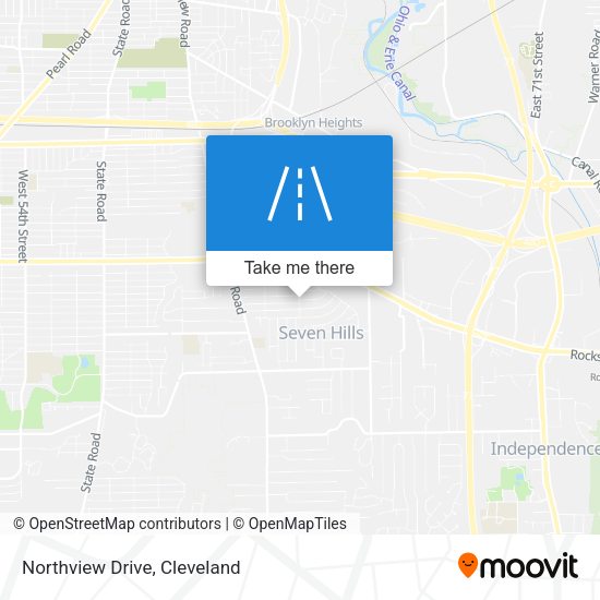 Northview Drive map