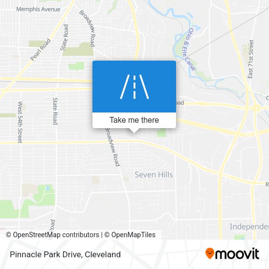 Pinnacle Park Drive map