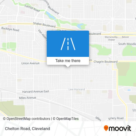 Mapa de Chelton Road