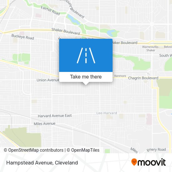 Mapa de Hampstead Avenue