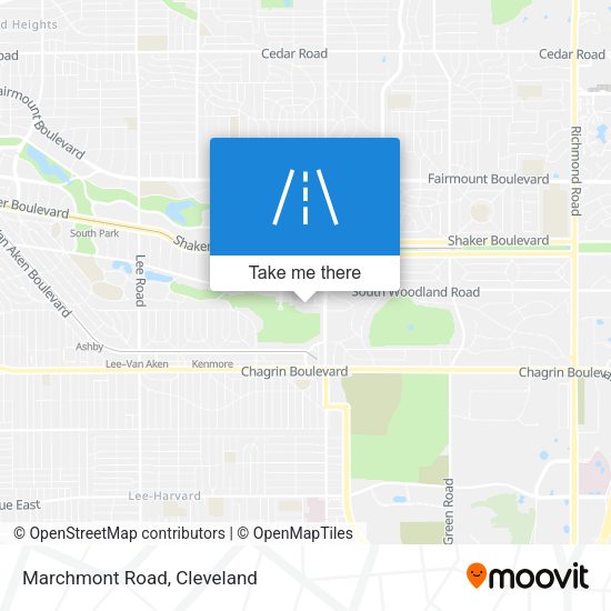 Mapa de Marchmont Road