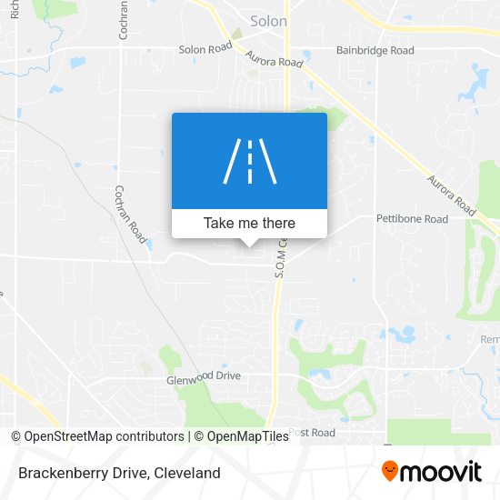 Brackenberry Drive map