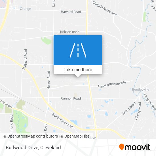 Burlwood Drive map