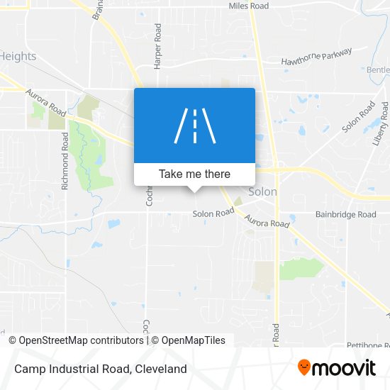 Mapa de Camp Industrial Road