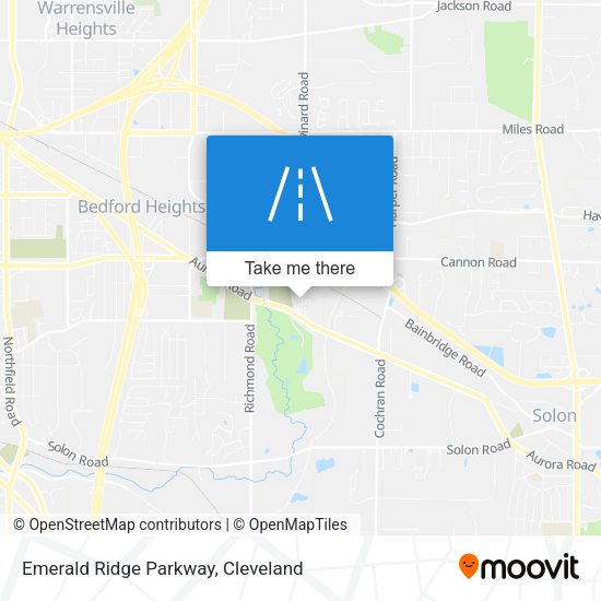 Mapa de Emerald Ridge Parkway